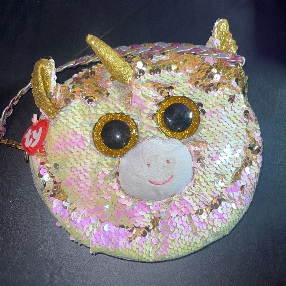 Ty Beanie Flip Sequence Fantasia Purse